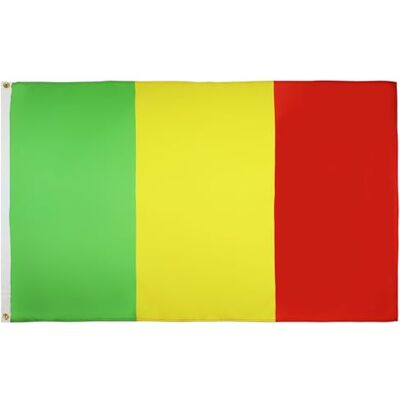 Az Flag - Mali 150x90 - Polyester - Drapeau - Publicité Az Flag - Mali 150x90 - Polyester - Drapeau - Publicité