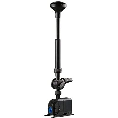 AquaOne Fontaine de bassin HJ-2503 2500 l/h 45 W Avec 2 embouts de ventilation Pompe pour ruisseau Aération de bassin - Publicité AquaOne Fontaine de bassin HJ-2503 2500 l/h 45 W Avec 2 embouts de ventilation Pompe pour ruisseau Aération de bassin - Publicité