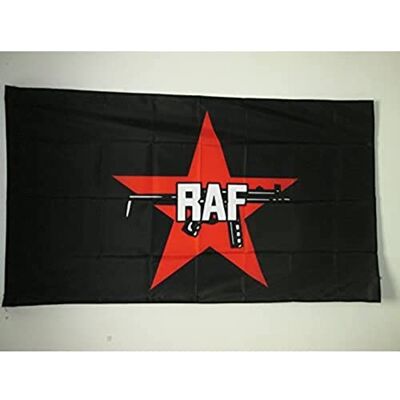 AZ FLAG CR832 Drapeau Multicolore - Frazione Armée Rouge - Bande RAF - 150x90cm - Publicité AZ FLAG CR832 Drapeau Multicolore - Frazione Armée Rouge - Bande RAF - 150x90cm - Publicité