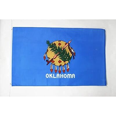 AZ Flag - Oklahoma Flag - Oklahoma - 90x60 cm - Drapeau - Publicité AZ Flag - Oklahoma Flag - Oklahoma - 90x60 cm - Drapeau - Publicité