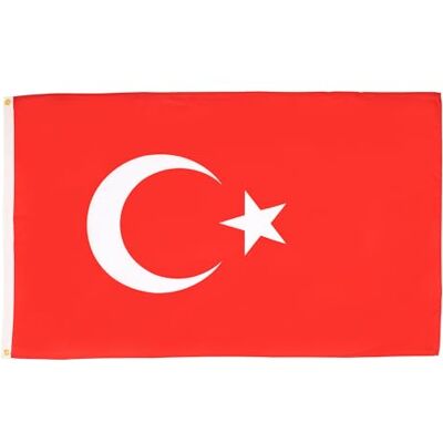 AZ Flag - Turkish Flag - Rouge - 150x90cm - Flag - Publicité AZ Flag - Turkish Flag - Rouge - 150x90cm - Flag - Publicité
