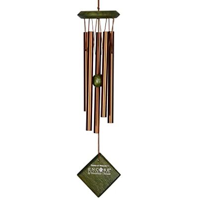 Woodstock Chimes The Original Guaranteed Musically Tuned Chimes of Mercury Carillon Vert - Publicité Woodstock Chimes The Original Guaranteed Musically Tuned Chimes of Mercury Carillon Vert - Publicité