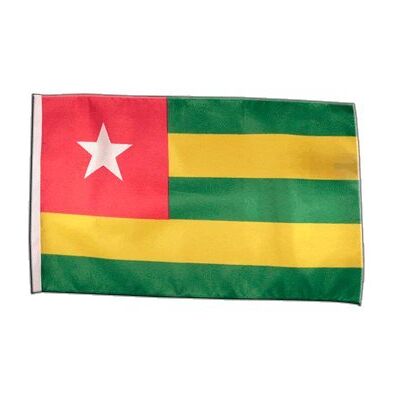 Digni® Drapeau Togo 30 x 45 cm - Publicité Digni® Drapeau Togo 30 x 45 cm - Publicité