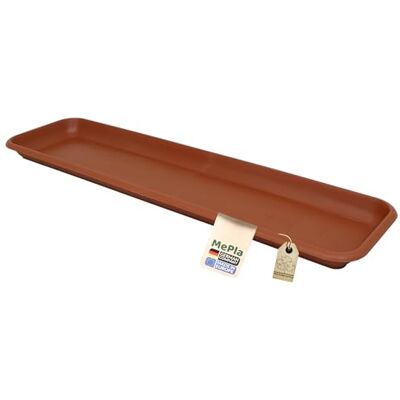 MePla Dessous De Balcon Standard Longueur 58 CM, Largeur 15,8 CM, Terra, Résistant aux Intempéries De Résistant Aux UV Plastique - Publicité MePla Dessous De Balcon Standard Longueur 58 CM, Largeur 15,8 CM, Terra, Résistant aux Intempéries De Résistant Aux UV Plastique - Publicité