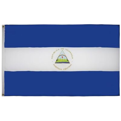 AZ FLAG - Nicaragua - 150x90 cm - Polyester - Flag - Publicité AZ FLAG - Nicaragua - 150x90 cm - Polyester - Flag - Publicité