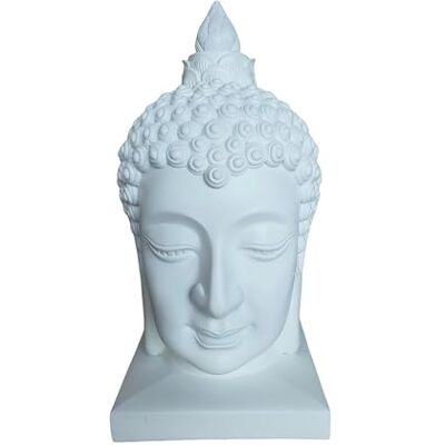 Relaxdays Tête de Bouddha 60×30×30 cm, déco Zen Salon & Jardin, Figurine décorative, résistante intempéries et Gel - Publicité Relaxdays Tête de Bouddha 60×30×30 cm, déco Zen Salon & Jardin, Figurine décorative, résistante intempéries et Gel - Publicité