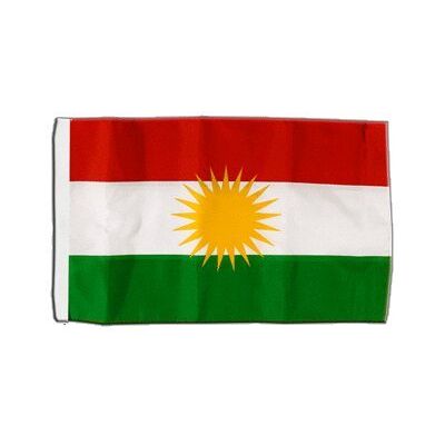 Digni® Drapeau Kurdistan 30 x 45 cm - Publicité Digni® Drapeau Kurdistan 30 x 45 cm - Publicité