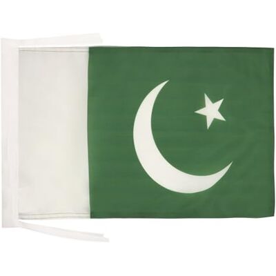 AZ FLAG Pakistan 45x30 cm - Polyester 100D - bord renforcé - Drapeau - Publicité AZ FLAG Pakistan 45x30 cm - Polyester 100D - bord renforcé - Drapeau - Publicité