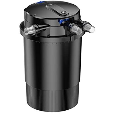 AquaOne Filtre de bassin à pression CPU-30000 I Filtre de bassin pour bassins jusqu'à 60 000 l I Filtre de bassin bio avec clarificateur UVC de 55 W avec nettoyage automatique et minuterie - Publicité AquaOne Filtre de bassin à pression CPU-30000 I Filtre de bassin pour bassins jusqu'à 60 000 l I Filtre de bassin bio avec clarificateur UVC de 55 W avec nettoyage automatique et minuterie - Publicité