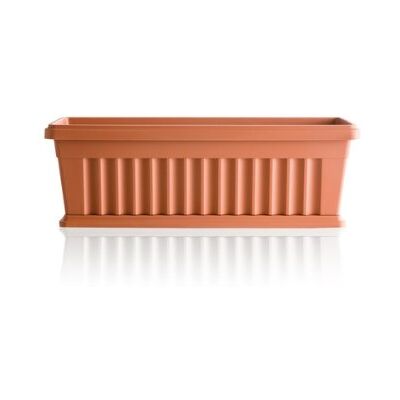 bama Jardinière de Balcon avec Soucoupe 50 cm - Publicité bama Jardinière de Balcon avec Soucoupe 50 cm - Publicité