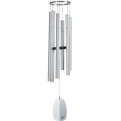 Woodstock Chimes Signature Collection Carillon éolien d'Athéna, 111,8 cm argenté pour extérieur, terrasse, Maison ou Jardin (WWSA) - Publicité Woodstock Chimes Signature Collection Carillon éolien d'Athéna, 111,8 cm argenté pour extérieur, terrasse, Maison ou Jardin (WWSA) - Publicité