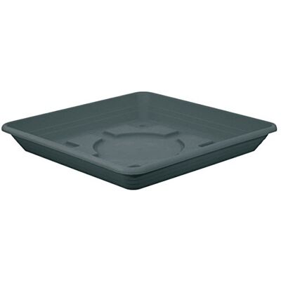 Geli Nora Soucoupe pour pot de fleurs carré en plastique Anthracite Taille 2 - Publicité Geli Nora Soucoupe pour pot de fleurs carré en plastique Anthracite Taille 2 - Publicité