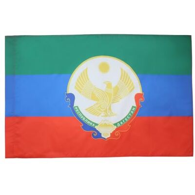 Az Flag Daguestan 150x90cm - Drapeau du Daguestan avec armes - Publicité Az Flag Daguestan 150x90cm - Drapeau du Daguestan avec armes - Publicité