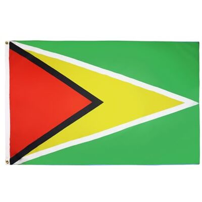 Az Flag - Drapeau Guyana 150x90cm - Flag - Publicité Az Flag - Drapeau Guyana 150x90cm - Flag - Publicité