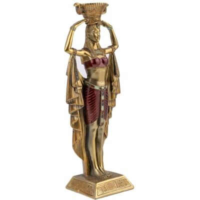 lachineuse Statue Cléopâtre 22 cm Statuette Décoration Égyptienne Reine d'Égypte Figurine Objet Egyptien Buste Egyptien Idée Cadeau Originale Déco Décoration Intérieure Déesse Mythologie - Publicité lachineuse Statue Cléopâtre 22 cm Statuette Décoration Égyptienne Reine d'Égypte Figurine Objet Egyptien Buste Egyptien Idée Cadeau Originale Déco Décoration Intérieure Déesse Mythologie - Publicité