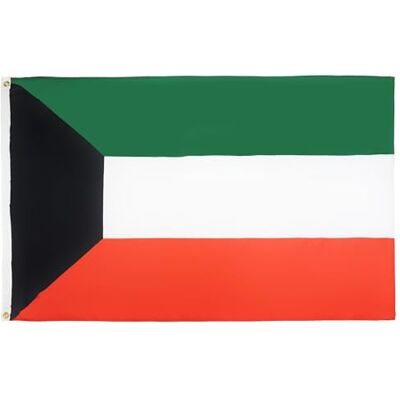 AZ FLAG - Kuwait Flag 90x60 - 90x60cm - Drapeau - Publicité AZ FLAG - Kuwait Flag 90x60 - 90x60cm - Drapeau - Publicité