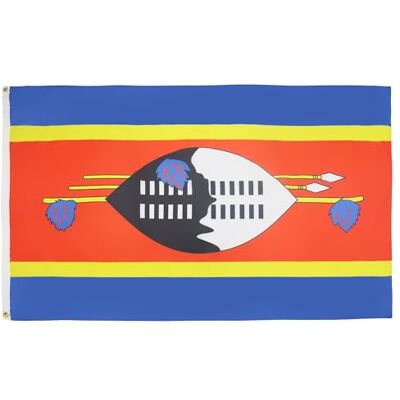 Az Flag - Swaziland Flag - 150x90cm - Polyester - Flag - Publicité Az Flag - Swaziland Flag - 150x90cm - Polyester - Flag - Publicité