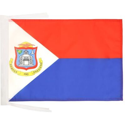 AZ Flag - Saint-Martin drapeau - 45x30cm - Flag - Publicité AZ Flag - Saint-Martin drapeau - 45x30cm - Flag - Publicité
