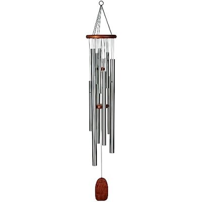 Woodstock Chimes Woodstock Carillon Magical Mystery, Argent, 140,0 cm - Publicité Woodstock Chimes Woodstock Carillon Magical Mystery, Argent, 140,0 cm - Publicité