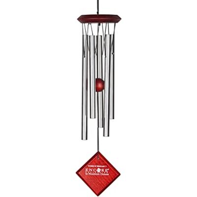 Woodstock Chimes Woodstock Encore Collection Carillon éolien Chimes of Mercury Argenté - Publicité Woodstock Chimes Woodstock Encore Collection Carillon éolien Chimes of Mercury Argenté - Publicité