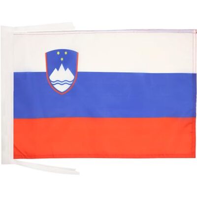 AZ FLAG - Slovénie - 45x30 cm - Bord à cordon - Drapeau - Publicité AZ FLAG - Slovénie - 45x30 cm - Bord à cordon - Drapeau - Publicité