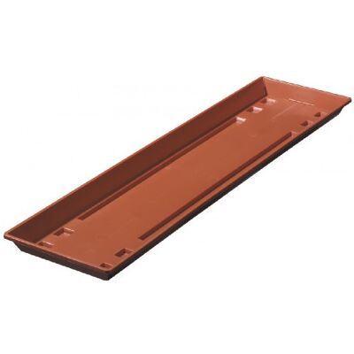 Geli 804 040 06 Soucoupe rectangulaire Standard, Terre Cuite, 40 cm - Publicité Geli 804 040 06 Soucoupe rectangulaire Standard, Terre Cuite, 40 cm - Publicité
