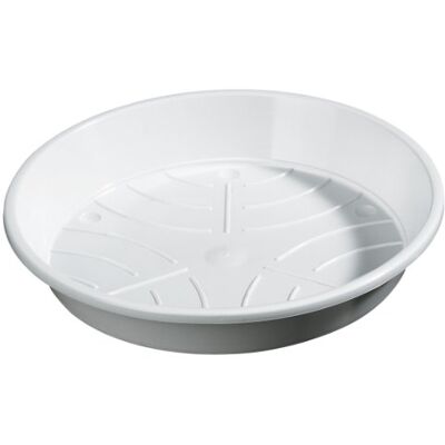 Geli -THERMO-PLASTIC SOUCOUPE POT DE FLEURS 10 CM BLANC 80801010 - Publicité Geli -THERMO-PLASTIC SOUCOUPE POT DE FLEURS 10 CM BLANC 80801010 - Publicité