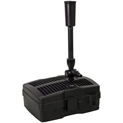 AquaForte GFU-5000 Pompe pour fontaine + 9W UV-C, Puissance 42W, Puissance max. Hauteur de refoulement 2 mètres, Max. Débit 2 m3 par heure, Débit max. Taille de l'étang 3,5 m3, Raccord 13/19/25 mm, - Publicité AquaForte GFU-5000 Pompe pour fontaine + 9W UV-C, Puissance 42W, Puissance max. Hauteur de refoulement 2 mètres, Max. Débit 2 m3 par heure, Débit max. Taille de l'étang 3,5 m3, Raccord 13/19/25 mm, - Publicité