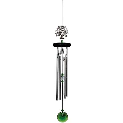 Woodstock Chimes Carillon, Argent, 48 x 6 x 6 cm, wfte - Publicité Woodstock Chimes Carillon, Argent, 48 x 6 x 6 cm, wfte - Publicité