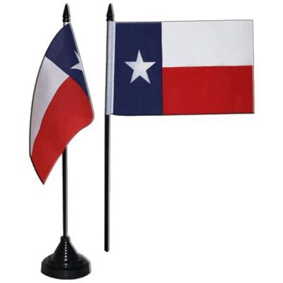 Digni ® Drapeau de Table USA US Texas, Mini Drapeau 10 x 15 cm - Publicité Digni ® Drapeau de Table USA US Texas, Mini Drapeau 10 x 15 cm - Publicité