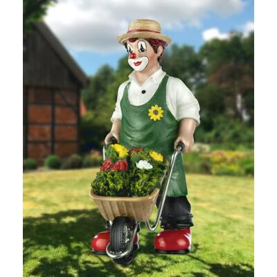 Gilde Clown Bonheur de Jardin en résine Figurine de décoration de Jardin et Objet de Collection Multicolore 16 cm de Haut, 6 cm de Large, 11 cm de Profondeur - Publicité Gilde Clown Bonheur de Jardin en résine Figurine de décoration de Jardin et Objet de Collection Multicolore 16 cm de Haut, 6 cm de Large, 11 cm de Profondeur - Publicité