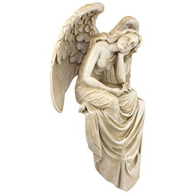 Design Toscano NG34725 Statue d’ange assis se reposant Moyen Ivoire 15 x 21,5 x 38 cm - Publicité Design Toscano NG34725 Statue d’ange assis se reposant Moyen Ivoire 15 x 21,5 x 38 cm - Publicité
