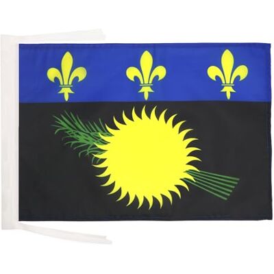 NONE AZ - Drapeau Guadeloupe 45x30 cm - Publicité NONE AZ - Drapeau Guadeloupe 45x30 cm - Publicité