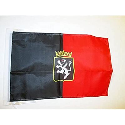 AZ FLAG Drapeau Vallée d'Aoste avec Armes 45x30 cm Pavillon Valle D'Aosta Armoiries Italie 100% Polyester Avec Deux Cordelettes 20g - Publicité AZ FLAG Drapeau Vallée d'Aoste avec Armes 45x30 cm Pavillon Valle D'Aosta Armoiries Italie 100% Polyester Avec Deux Cordelettes 20g - Publicité