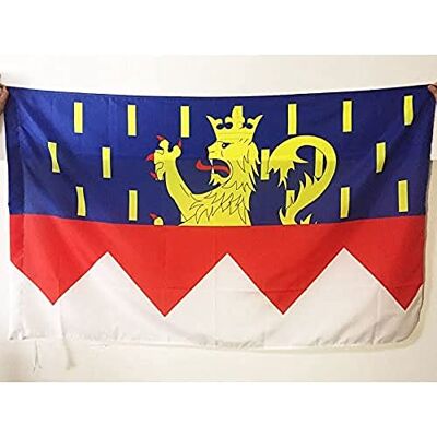 Drapeau Jura 90x60cm - Bannière du département du Jura avec fourreau - Publicité Drapeau Jura 90x60cm - Bannière du département du Jura avec fourreau - Publicité