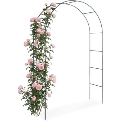 tectake Arceau à rosiers Tuteur Colonne de Jardin Arche à rosiers -diverses quantités- (1 piece no. 400767) - Publicité tectake Arceau à rosiers Tuteur Colonne de Jardin Arche à rosiers -diverses quantités- (1 piece no. 400767) - Publicité
