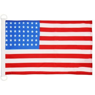 Drapeau nautique USA 45x30cm - Pour bateaux - Publicité Drapeau nautique USA 45x30cm - Pour bateaux - Publicité