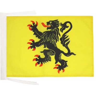 Az Flag - Nord-Pas-De-Calais Flag 45x30 - Polyester - Two cords - Flag - Publicité Az Flag - Nord-Pas-De-Calais Flag 45x30 - Polyester - Two cords - Flag - Publicité