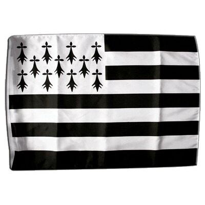 Digni® Drapeau France Bretagne 30 x 45 cm - Publicité Digni® Drapeau France Bretagne 30 x 45 cm - Publicité