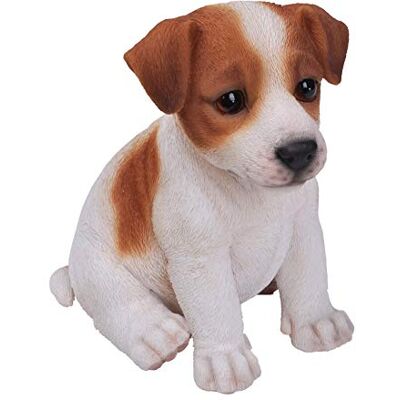 Vivid Arts Figurine Jack Russell Terrier Marron/Blanc - Publicité Vivid Arts Figurine Jack Russell Terrier Marron/Blanc - Publicité