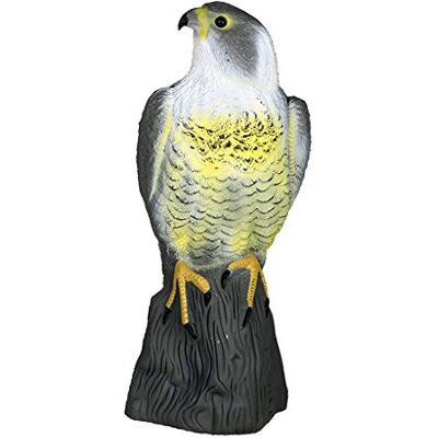 MagiDeal Générique Figurine Faucon Hibou Décor Jardin Protège Jardin Effaroucher Chat Lapin Oiseau-17x17,5x41cm-Gris - Publicité MagiDeal Générique Figurine Faucon Hibou Décor Jardin Protège Jardin Effaroucher Chat Lapin Oiseau-17x17,5x41cm-Gris - Publicité