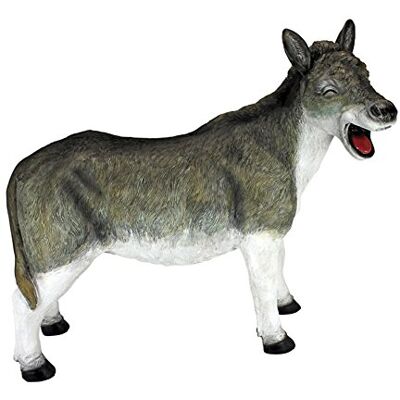 Design Toscano QM2541900 âne riant Statue Multicolore 18 x 37 x 32 cm - Publicité Design Toscano QM2541900 âne riant Statue Multicolore 18 x 37 x 32 cm - Publicité