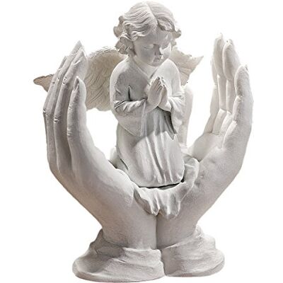 Design Toscano PD1741 Statue de Prières d'une Anges Blanc 7,5 x 10 x 12,5 cm - Publicité Design Toscano PD1741 Statue de Prières d'une Anges Blanc 7,5 x 10 x 12,5 cm - Publicité