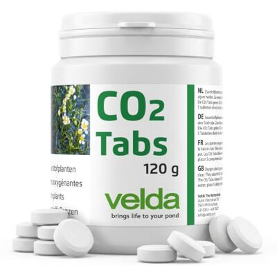 velda 122475 tablettes effervescentes de CO2 pour bassin de jardin, CO2 Tabs, pour 4000 l d'eau - Publicité velda 122475 tablettes effervescentes de CO2 pour bassin de jardin, CO2 Tabs, pour 4000 l d'eau - Publicité