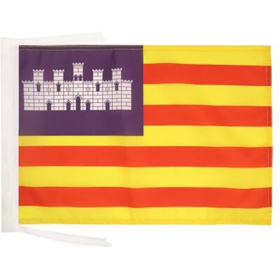 Az - Balears Flag 45x30cm - Îles Baléares - Espagne - Flag - Publicité Az - Balears Flag 45x30cm - Îles Baléares - Espagne - Flag - Publicité