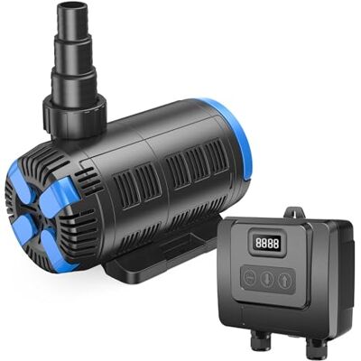 BluGarda BluFlow Control 8.000-10-80 watt Pompe de bassin ecoenergetique, Reglable, Controller, Filtration, Pompe à Eau, Fontaine, Jardin, Carpes Koi, Économie d'Énergie - Publicité BluGarda BluFlow Control 8.000-10-80 watt Pompe de bassin ecoenergetique, Reglable, Controller, Filtration, Pompe à Eau, Fontaine, Jardin, Carpes Koi, Économie d'Énergie - Publicité