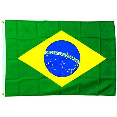 Digni® Drapeau Brésil 30 x 45 cm - Publicité Digni® Drapeau Brésil 30 x 45 cm - Publicité