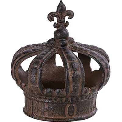 Dehner 6836878 Couronne nostalgique 15 x 15 x 17 cm en Fonte Inoxydable - Publicité Dehner 6836878 Couronne nostalgique 15 x 15 x 17 cm en Fonte Inoxydable - Publicité