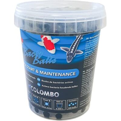 SuperFish Colombo Bacto Balls 500 ML - Publicité SuperFish Colombo Bacto Balls 500 ML - Publicité