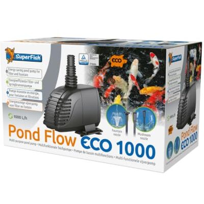 Superfish 676015/2800 Pond Flow eco 1000 Pompe pour Fontaine - Publicité Superfish 676015/2800 Pond Flow eco 1000 Pompe pour Fontaine - Publicité